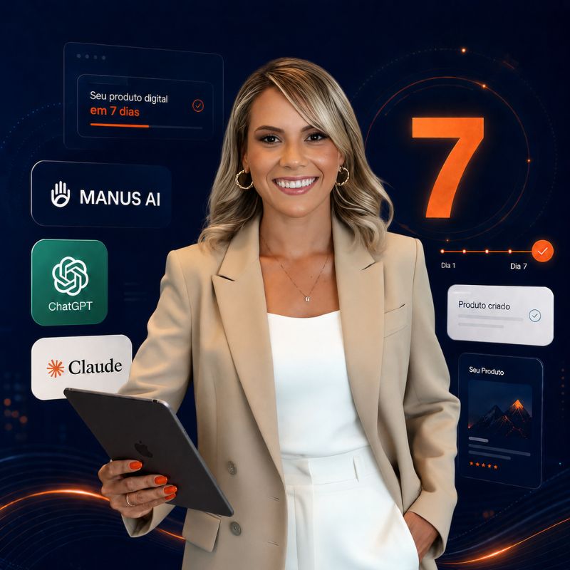 Criação de um produto digital com inteligência artificial